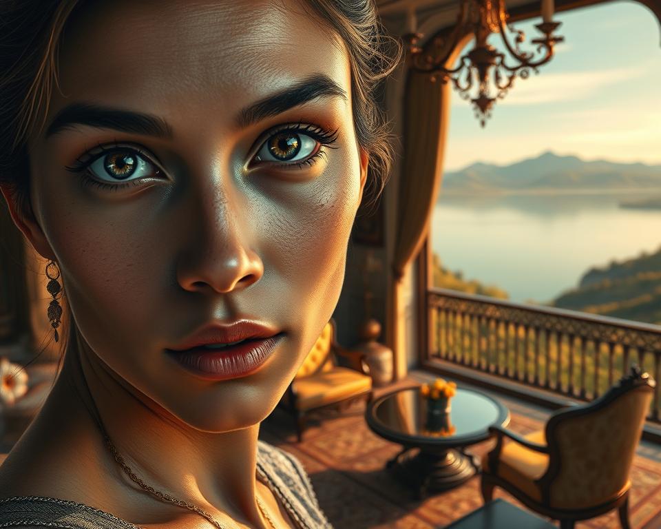 Arte hiper-realista criada por IA