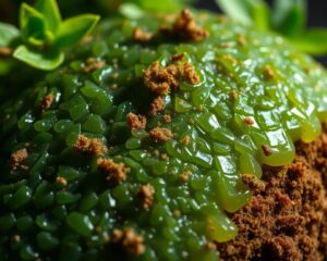 Bioplásticos de algas que viram adubo em dias