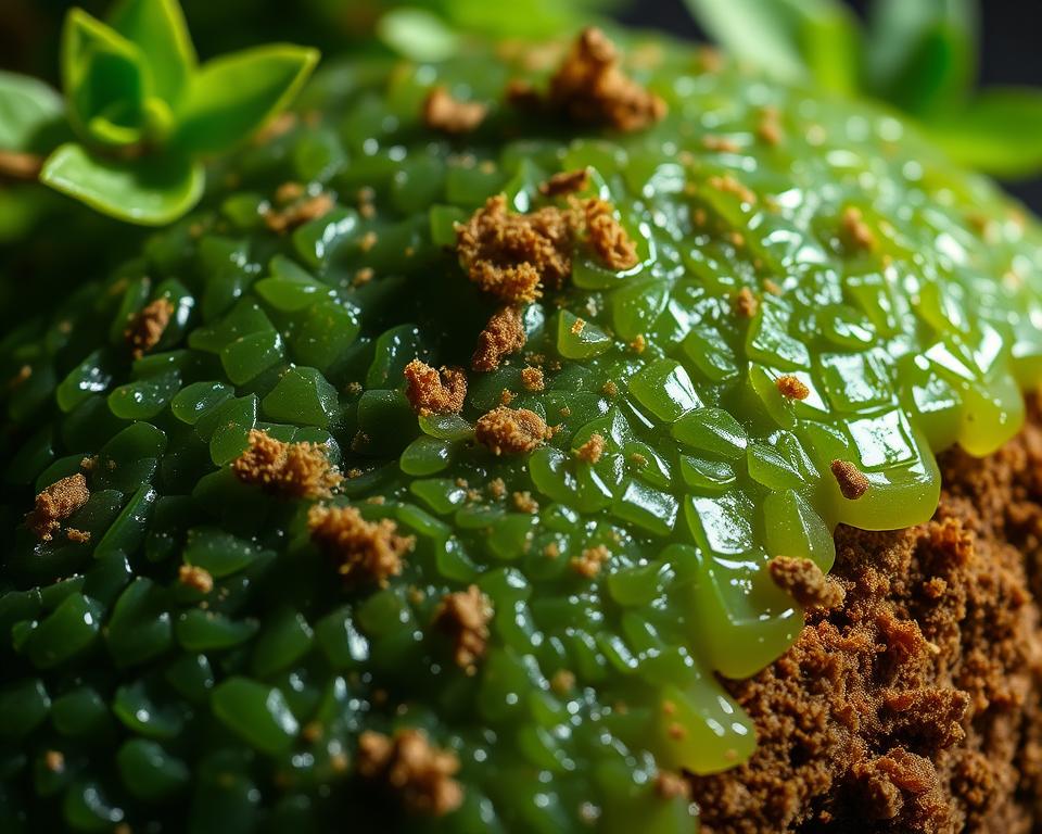 Bioplásticos de algas que viram adubo em dias