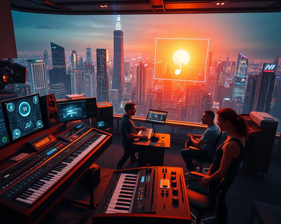 Inovações em IA na indústria musical