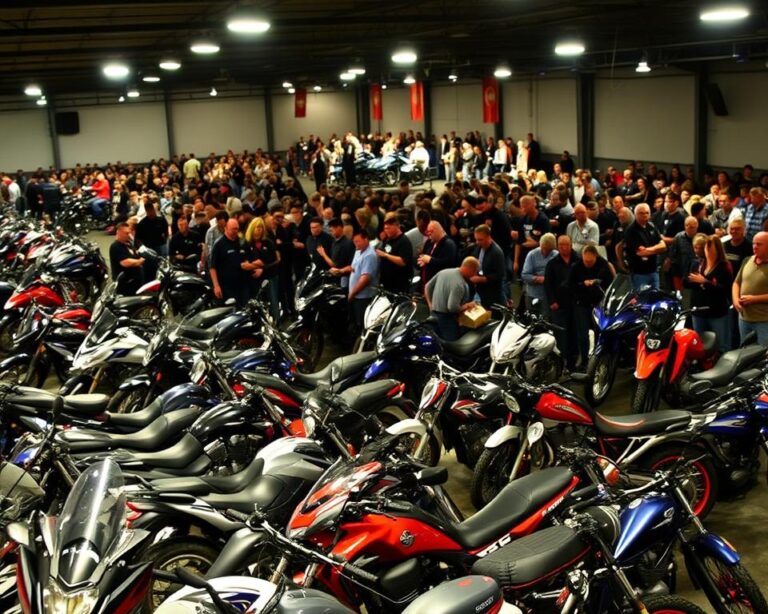 Leilão de Motos Apreendidas