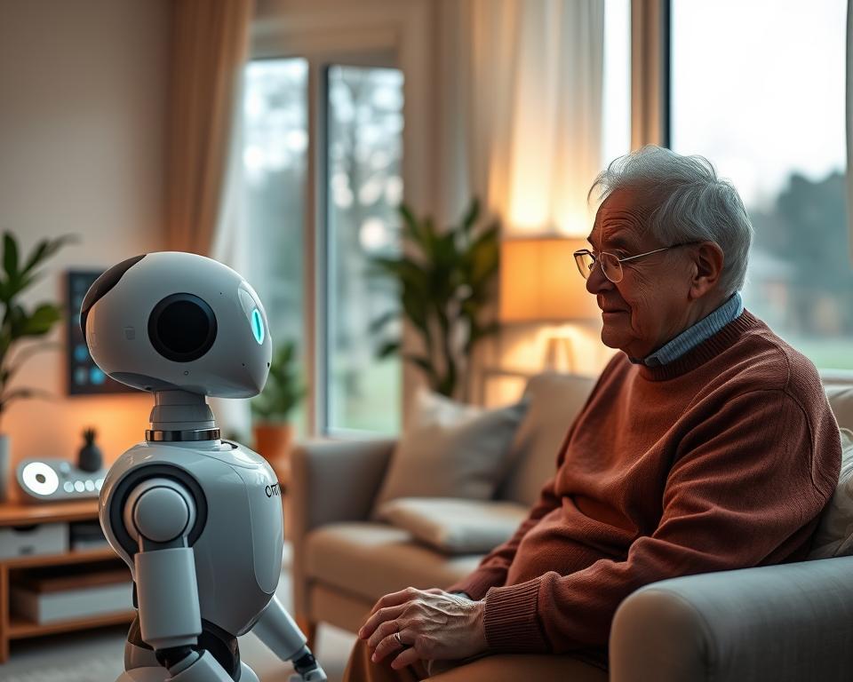 aplicações de robótica para idosos