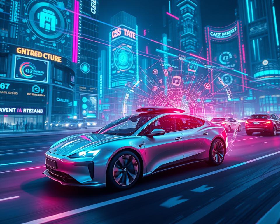 fluxo de informação em carros autônomos
