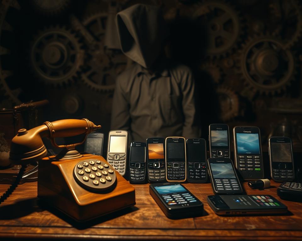 história da vibração no celular