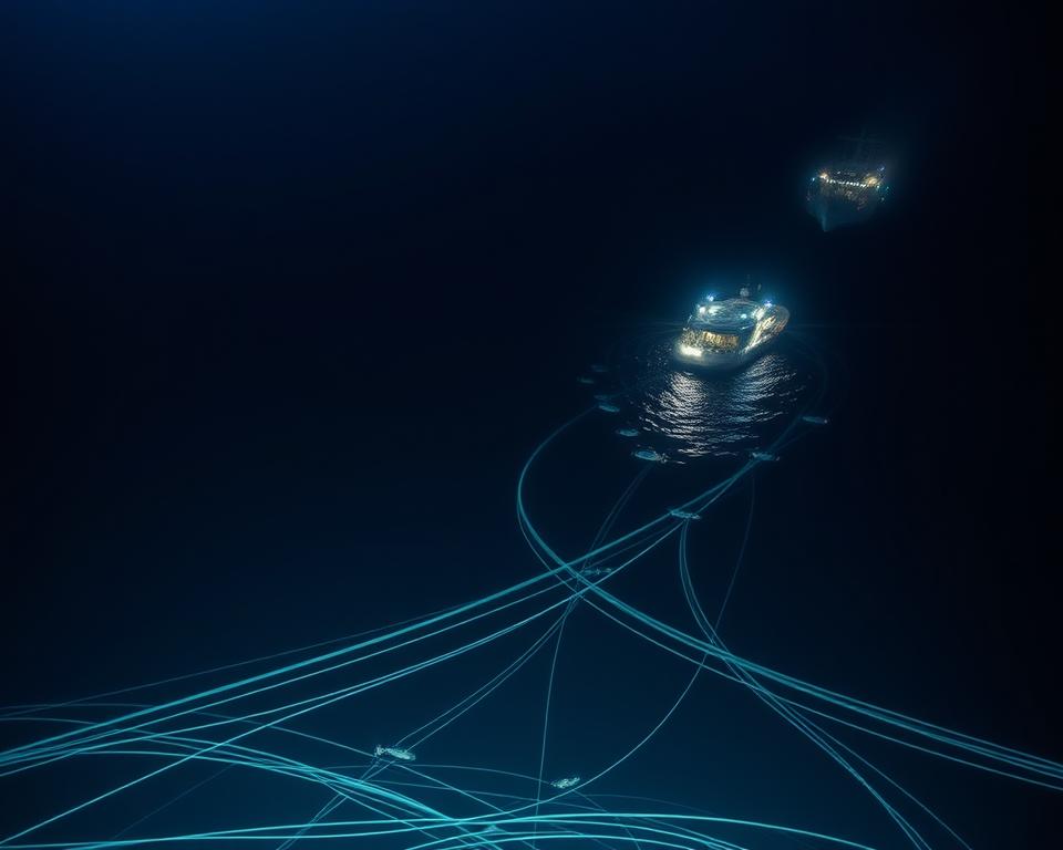 monitoramento de cabos submarinos