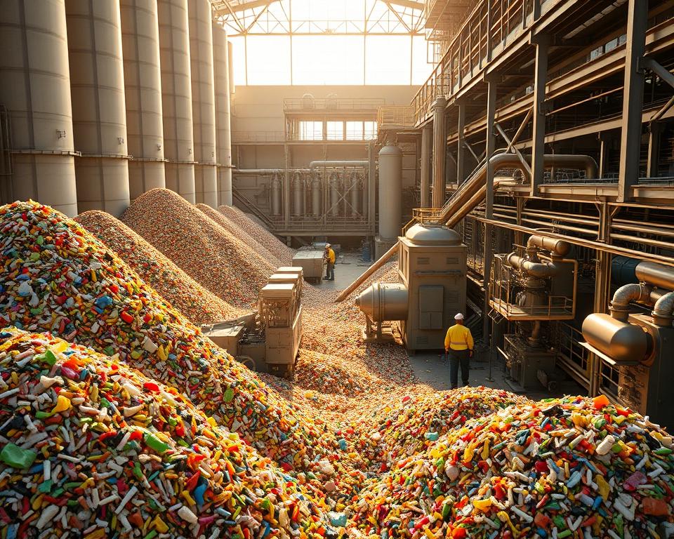 reciclagem de plástico