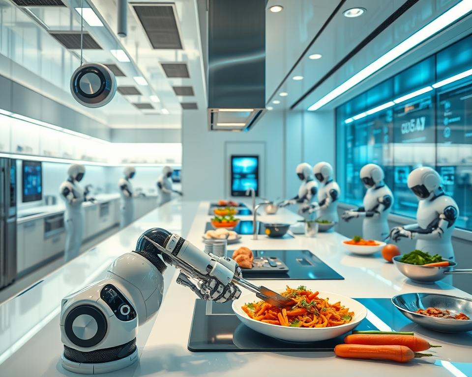 robôs de cozinha