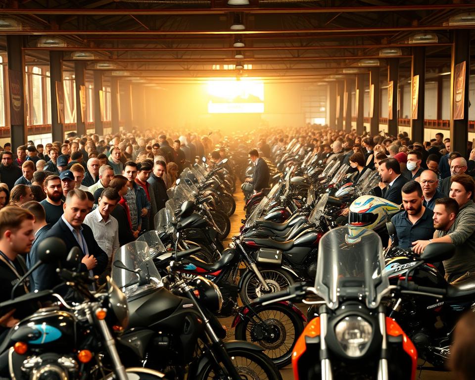 leilão de motos para negativados