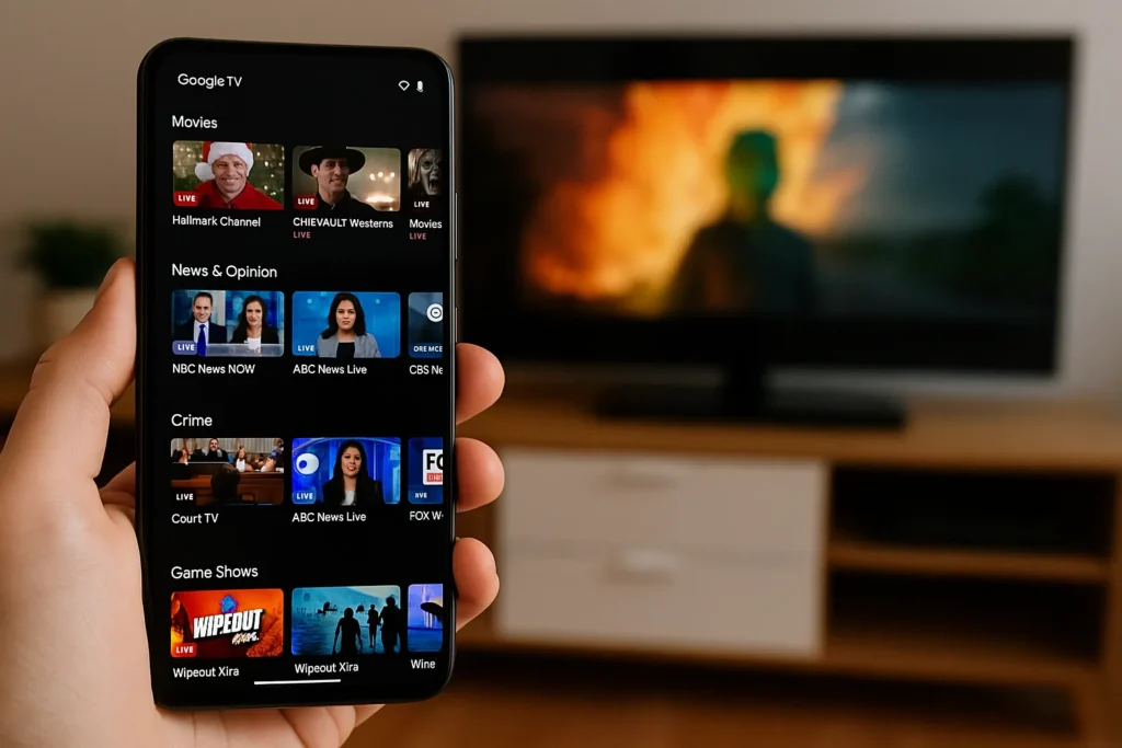 Google TV grátis