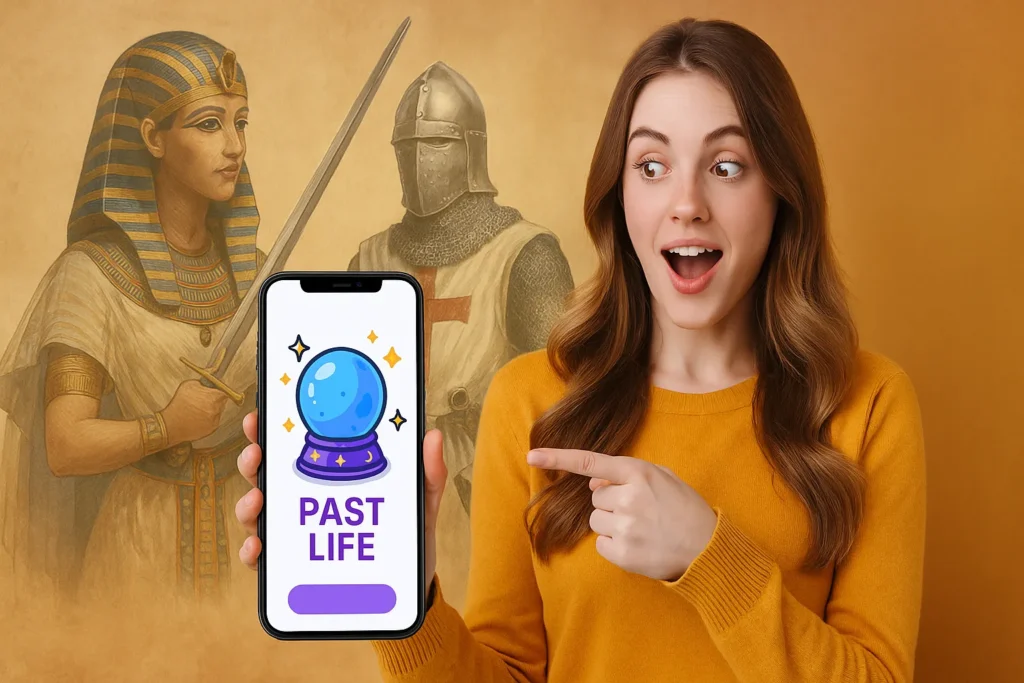 Descubra suas vidas passadas com apps