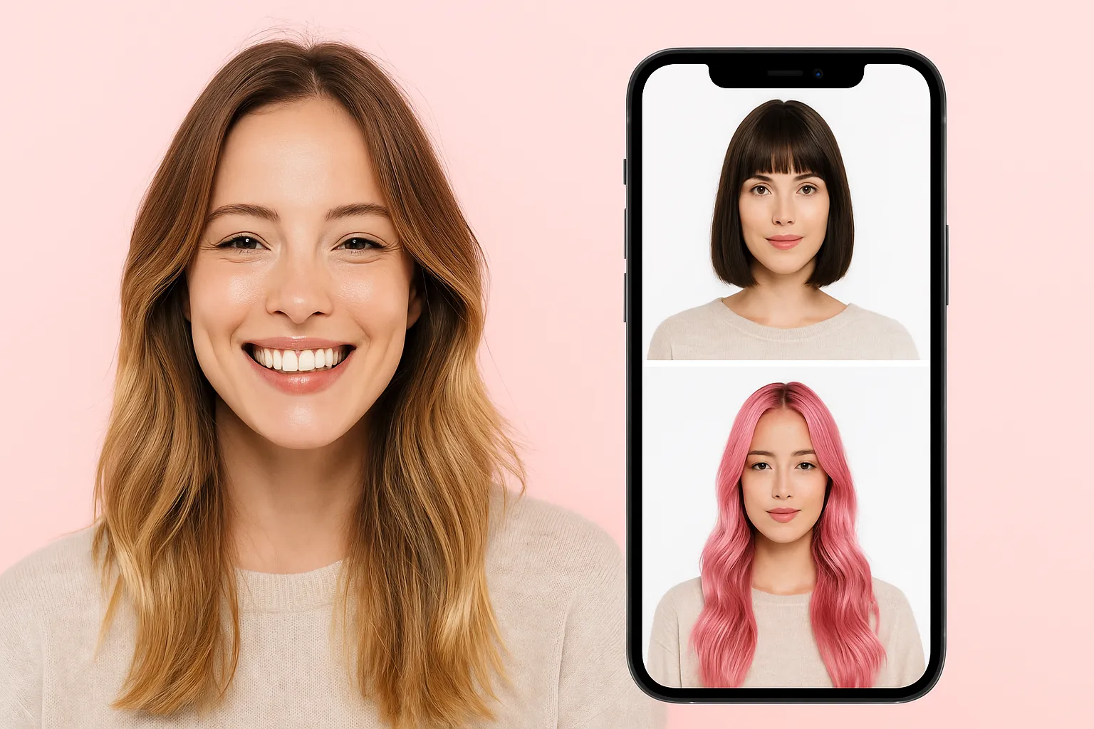 Mude seu cabelo em segundos com apps incríveis ✨