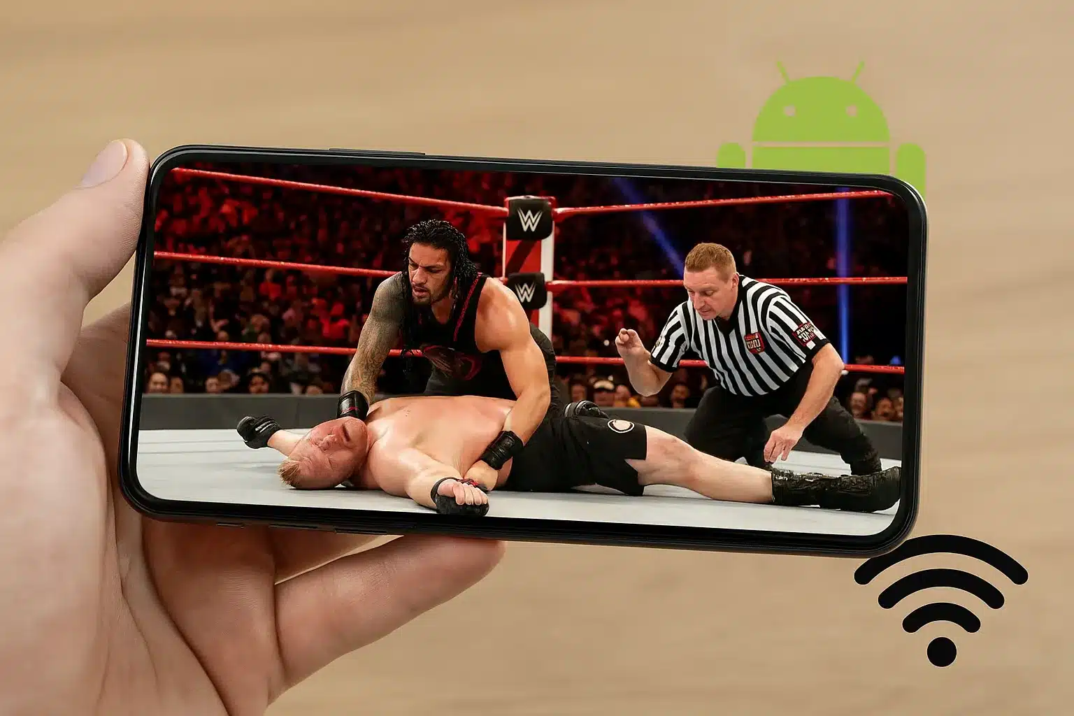 Assista Lutas de WWE ao Vivo e Grátis no Celular! 🥊