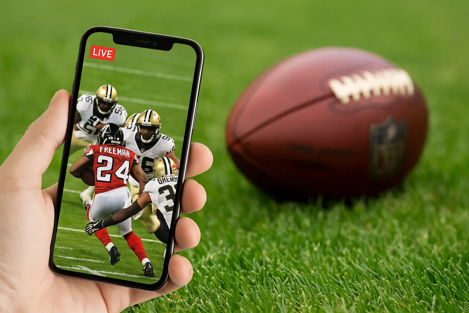 Assista NFL grátis e ao vivo no celular 🏈🔥