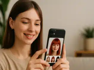 Transforme seu visual com apps que mudam o cabelo! 💇‍♀️