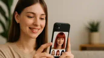 Transforme seu visual com apps que mudam o cabelo! 💇♀️