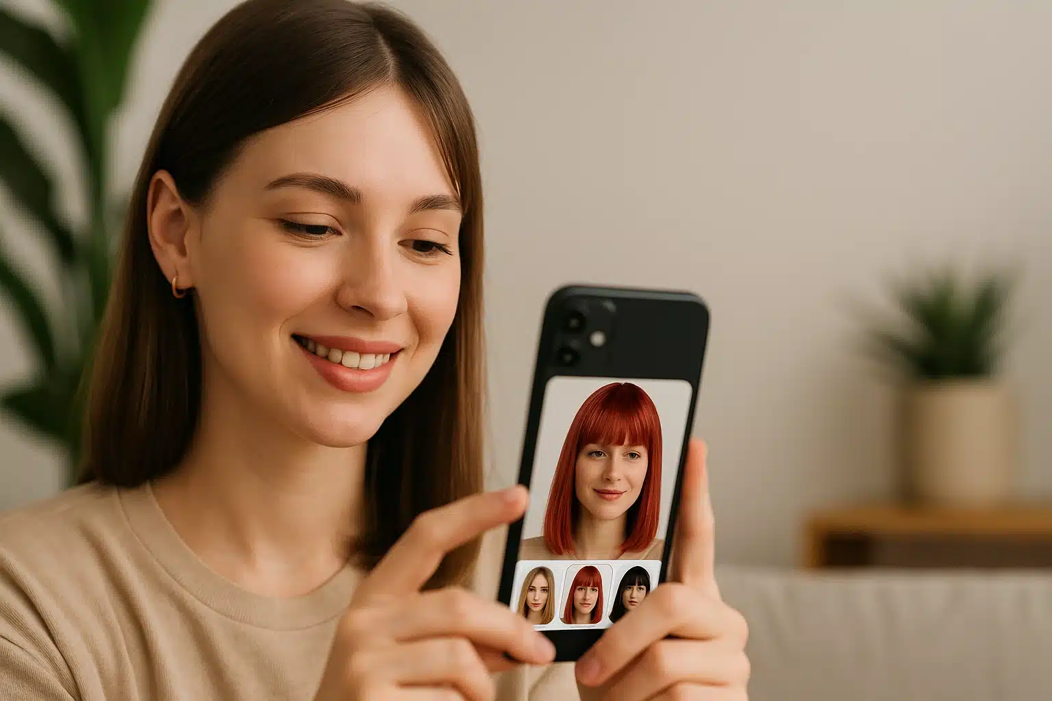 Transforme seu visual com apps que mudam o cabelo! 💇‍♀️