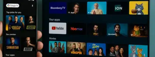 800 Canais, Filmes e Séries Grátis com o Google TV