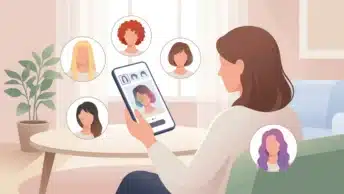 Aplicativos para testar cabelos e mudar seu visual agora! 💇‍♀️✨
