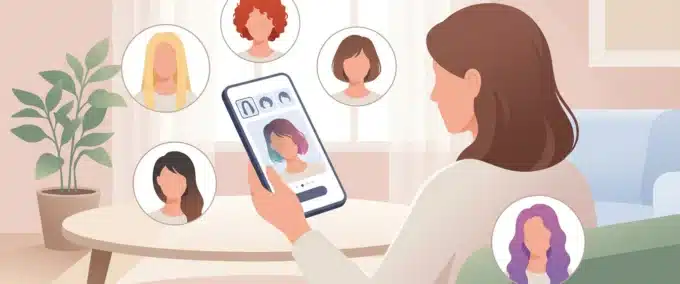 Aplicativos para testar cabelos e mudar seu visual agora! 💇‍♀️✨