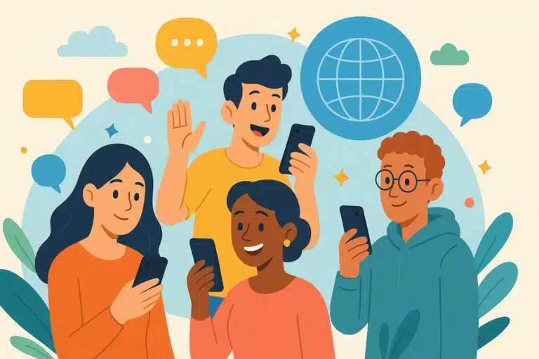 Faça novas amizades com os melhores apps