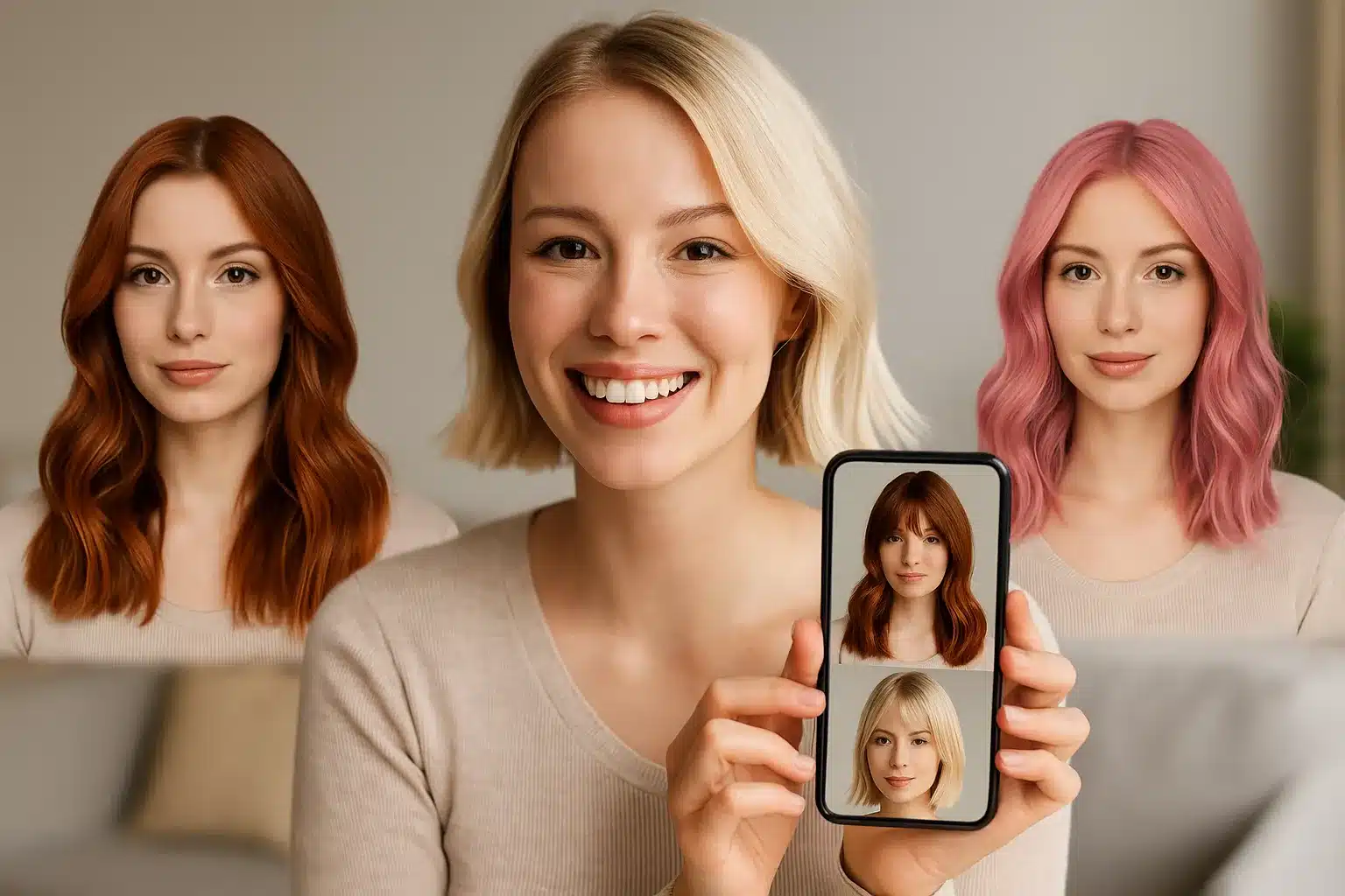 Transforme seu visual com apps grátis que mudam o cabelo! 💇