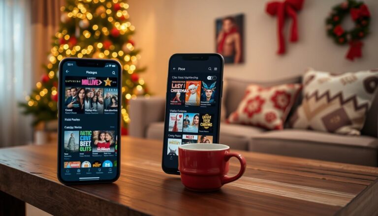 App grátis para assistir filme de natal