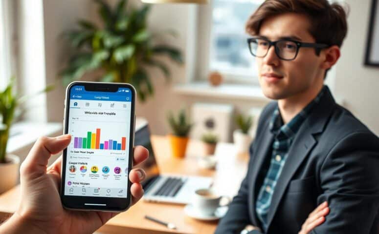 App para saber quem entra no meu perfil do facebook