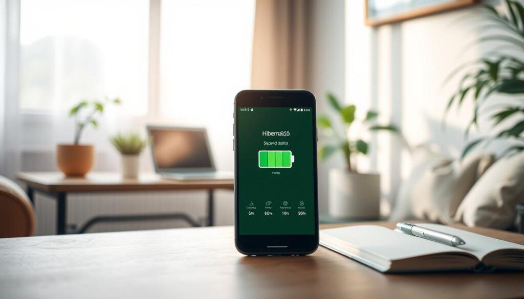 hibernação segundo plano