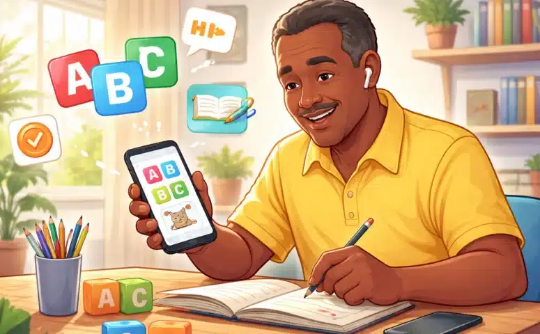 Alfabetização de adultos pelo celular: aprenda do zero 📱✨