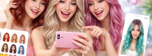 Aplicativos para testar cabelos: mude sem medo 💇‍♀️✨