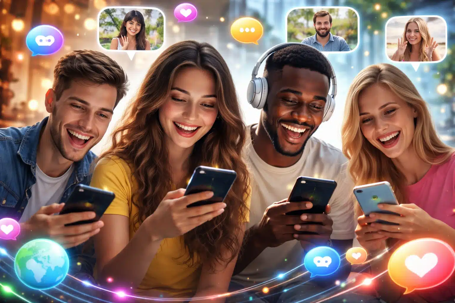 App de bate papo para fazer novas amizades 🌍💬