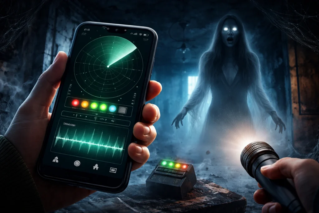 App para Caçar Fantasma