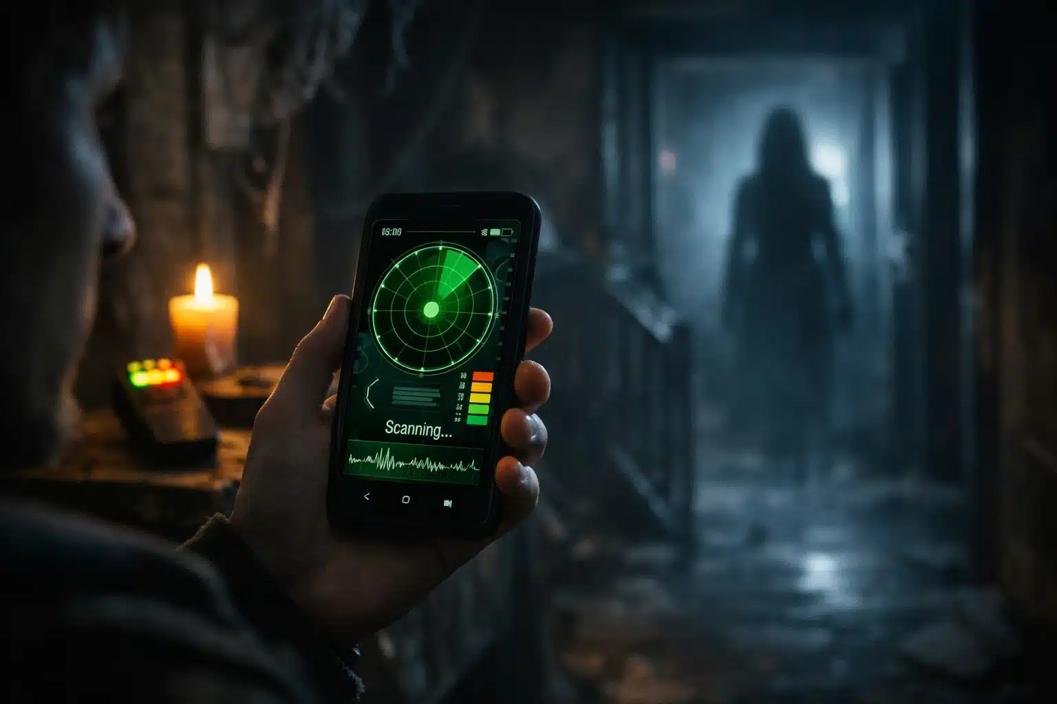 App para Caçar Fantasma: transforme sua casa em mistério 👻📱