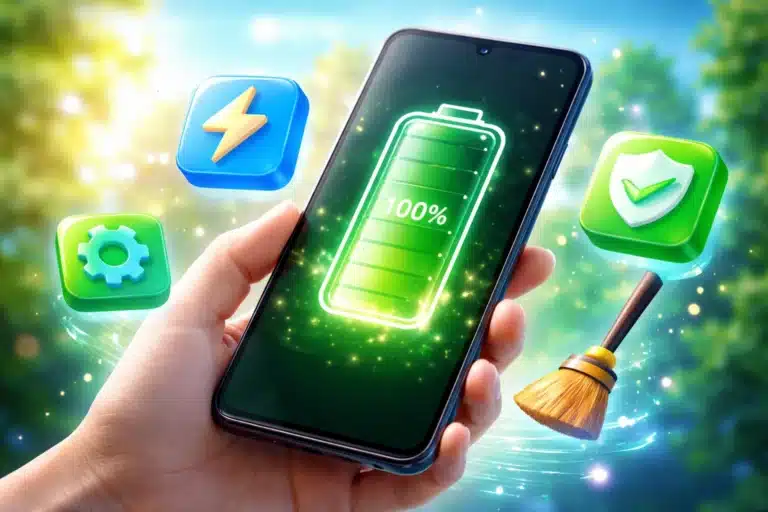 App para otimizar bateria