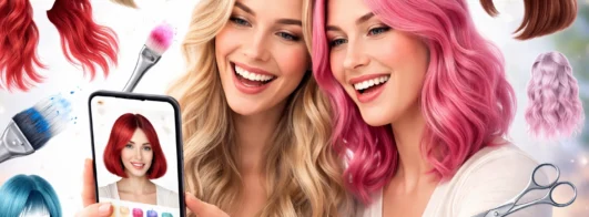 Apps de Cabelo Grátis: Teste Cor e Corte no Celular