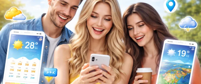 Apps para acompanhar o clima: saiba o tempo antes de sair ☀️🌧️