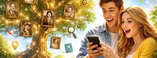 🌳 Descobrir antepassados pelo sobrenome ficou fácil