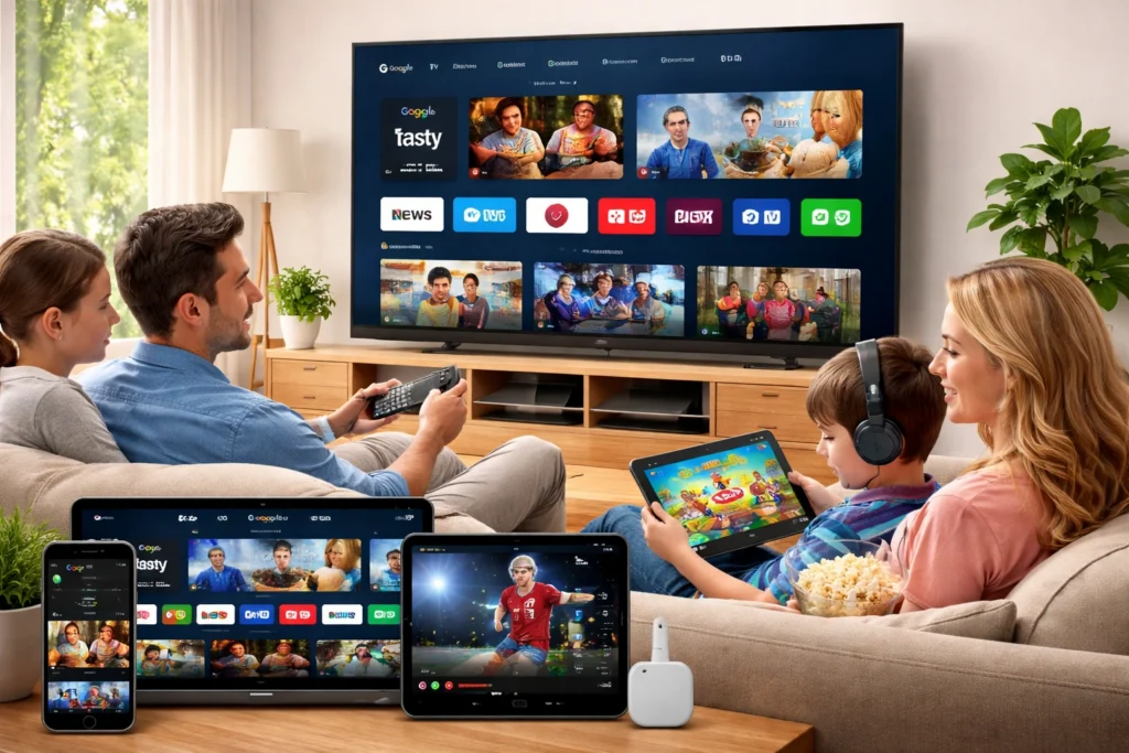 Google TV +800 Canais Grátis