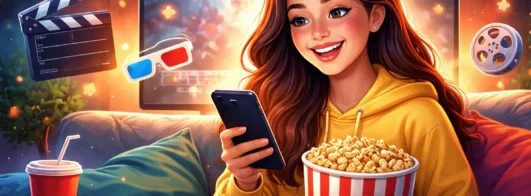 App para assistir filme grátis no celular agora 🎬