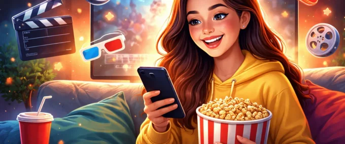 App para assistir filme grátis no celular agora 🎬