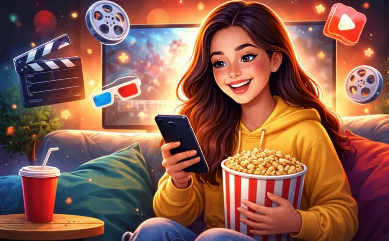 App para assistir filme grátis no celular agora 🎬