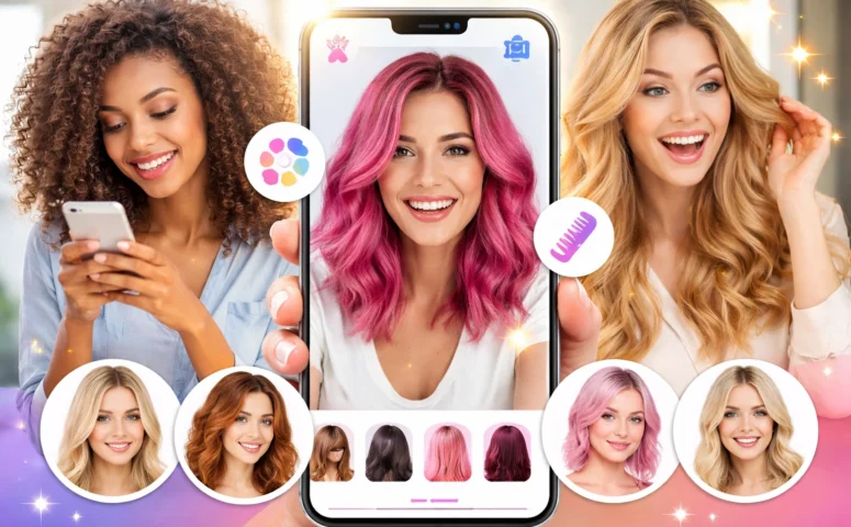 App que muda o cabelo: teste novos estilos no celular