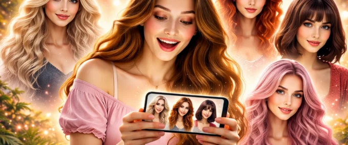 Apps para simular cabelos: teste novos estilos no celular