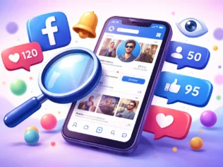 Como saber o que ele faz nas redes sociais?