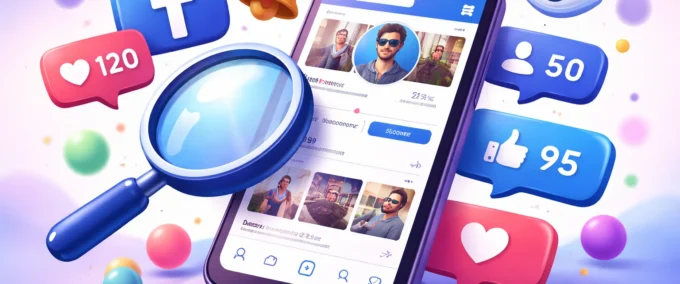 Como saber o que ele faz nas redes sociais?