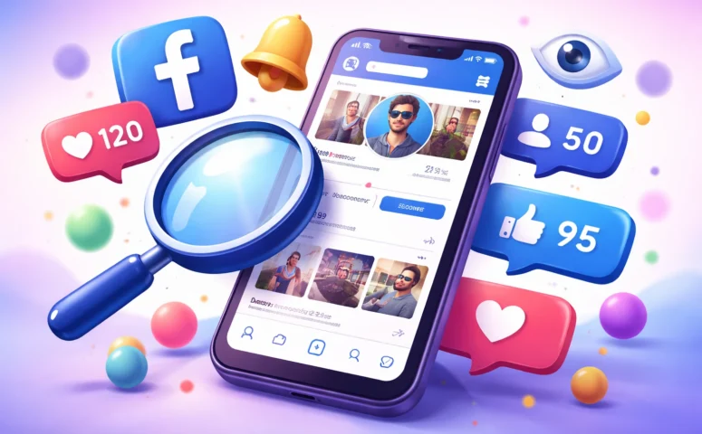 Como saber o que ele faz nas redes sociais?