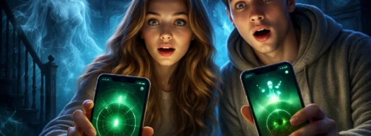 Detectando fantasmas com o celular 👻📱