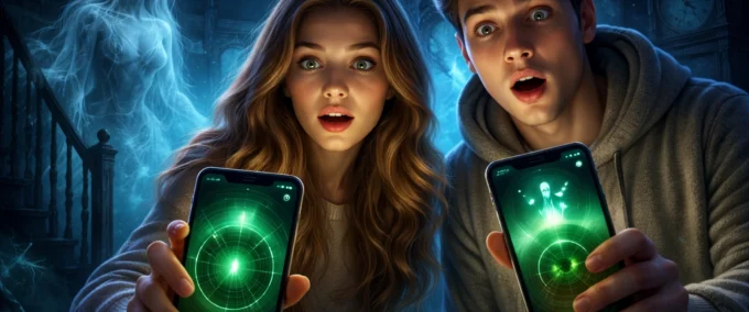 Detectando fantasmas com o celular 👻📱