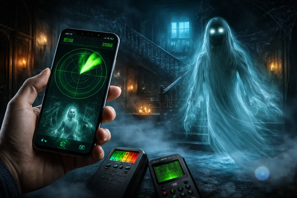 Detecte Fantasmas Pelo Celular