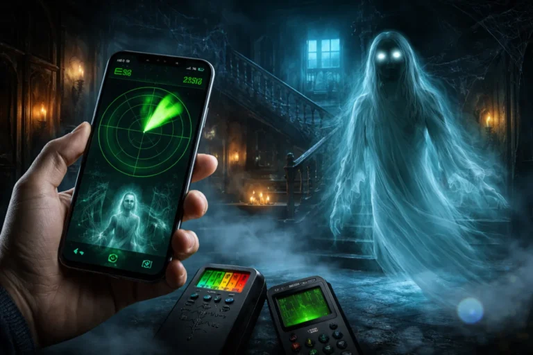 Detecte Fantasmas Pelo Celular